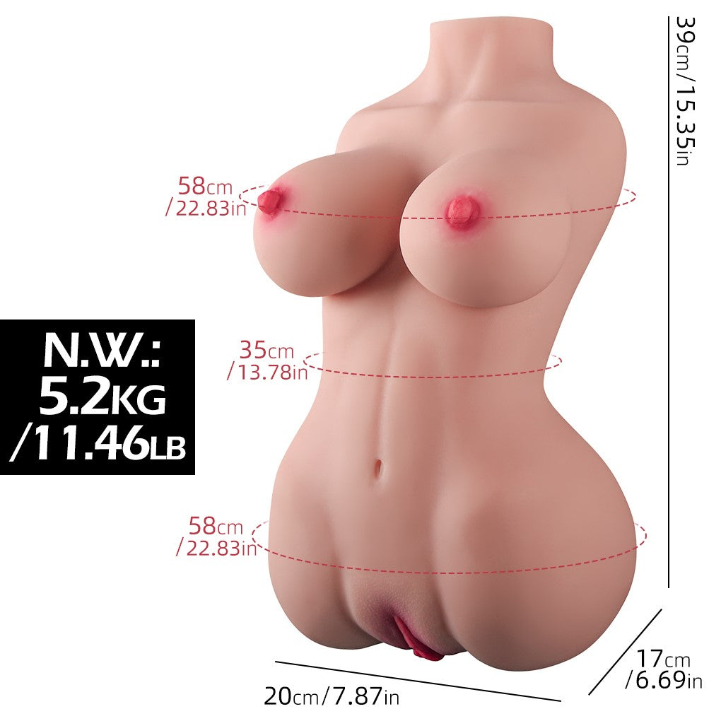 Torso curvy (EL-Doll 39 cm D-Kupa TPE) EXPRESS
