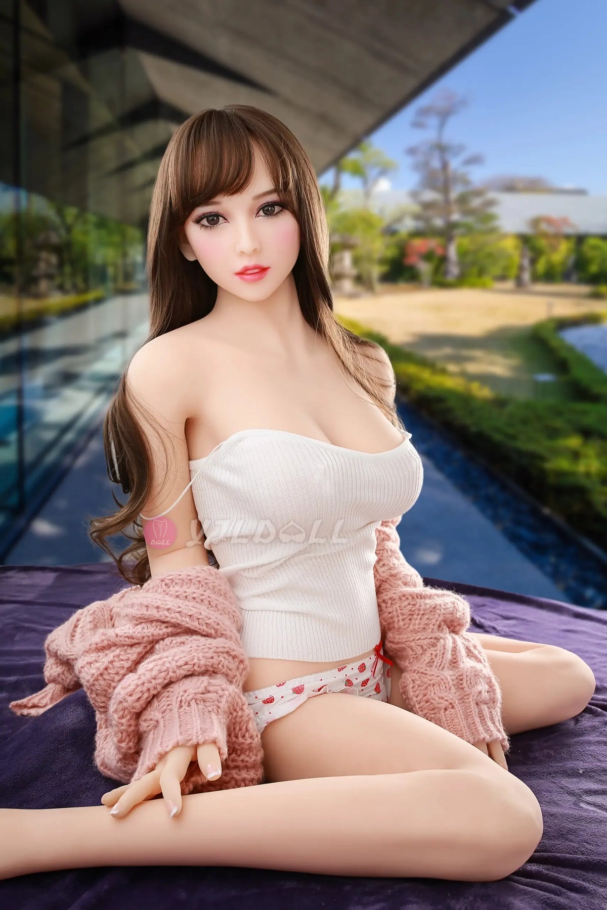 Boneca sexual Wei Hong (YJL Doll Copa F de 163 cm #845 TPE)