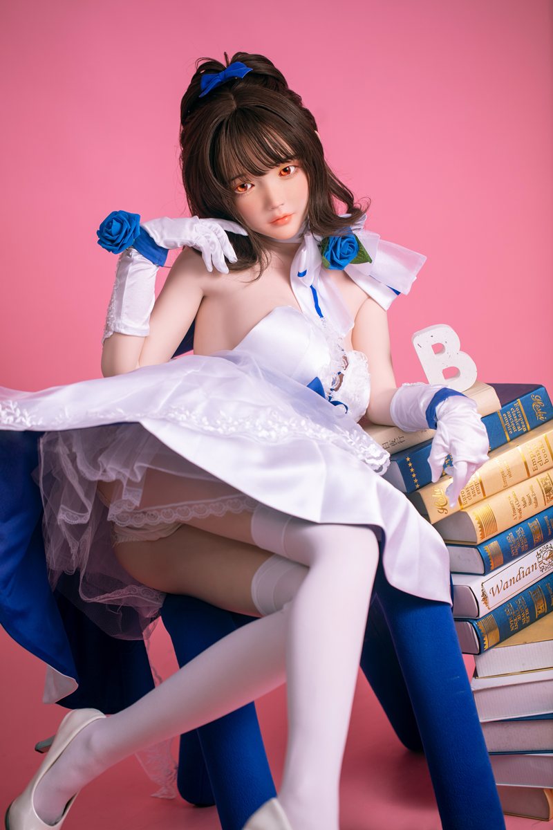 Boneca sexual Aijia (FUDoll 148 cm D-Cup # J009 Silicone)