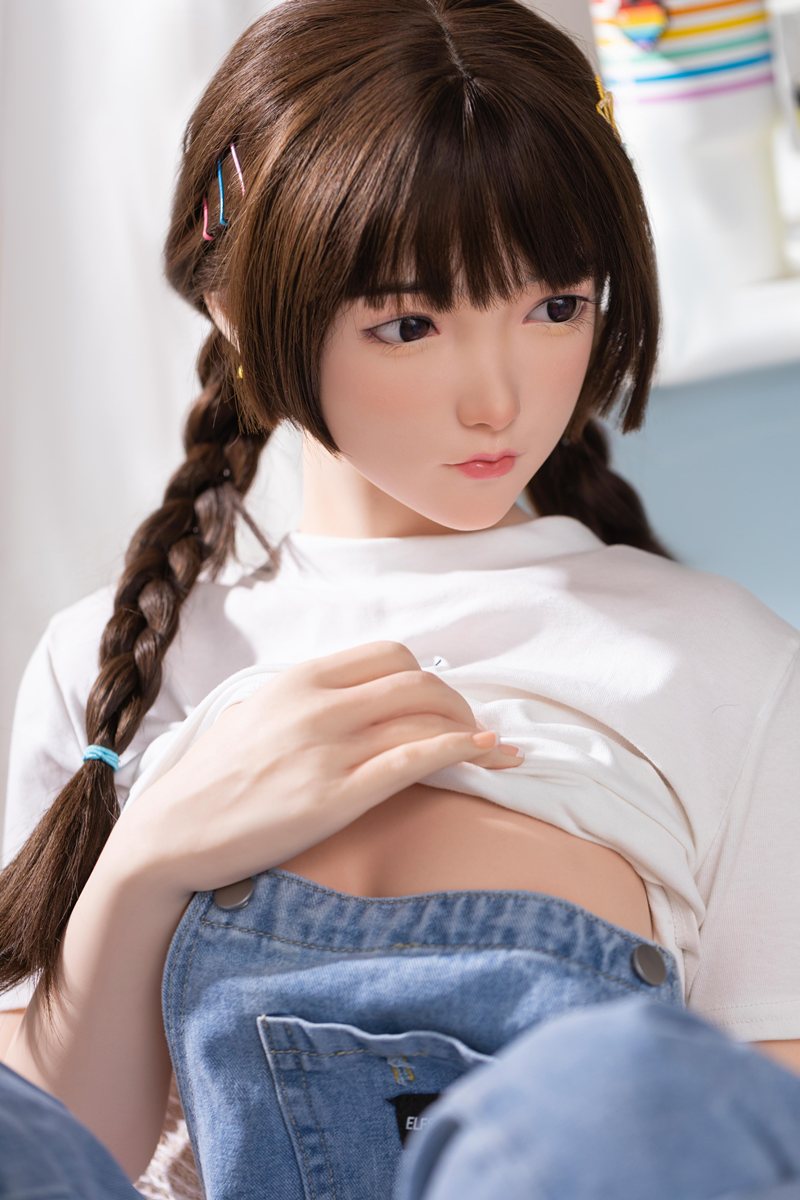 Boneca sexual Nailuo (FUDoll 150 cm B-Cup # J022 Silicone)