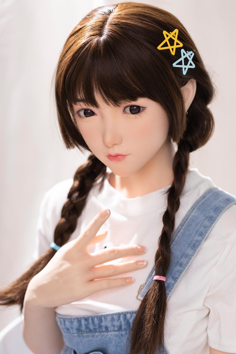 Boneca sexual Nailuo (FUDoll 150 cm B-Cup # J022 Silicone)