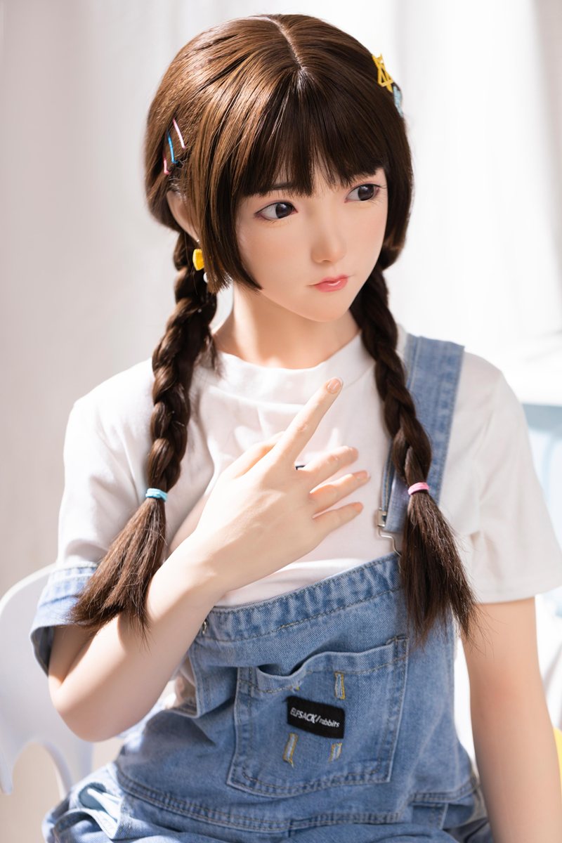Boneca sexual Nailuo (FUDoll 150 cm B-Cup # J022 Silicone)