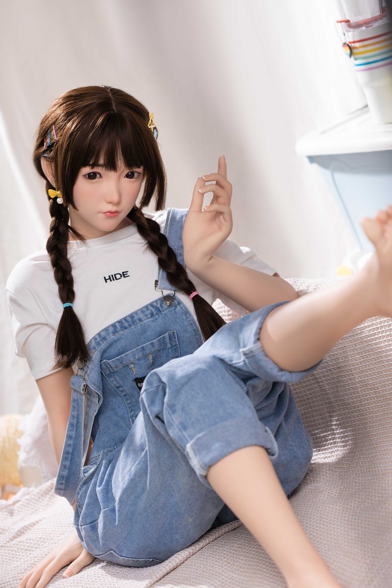 Boneca sexual Nailuo (FUDoll 150 cm B-Cup # J022 Silicone)