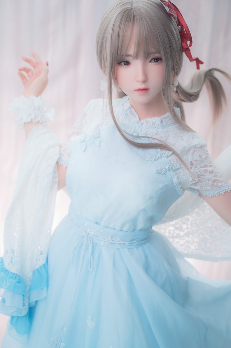Boneca sexual Sutekina (FUDoll 150 cm B-Cup # J014 Silicone)
