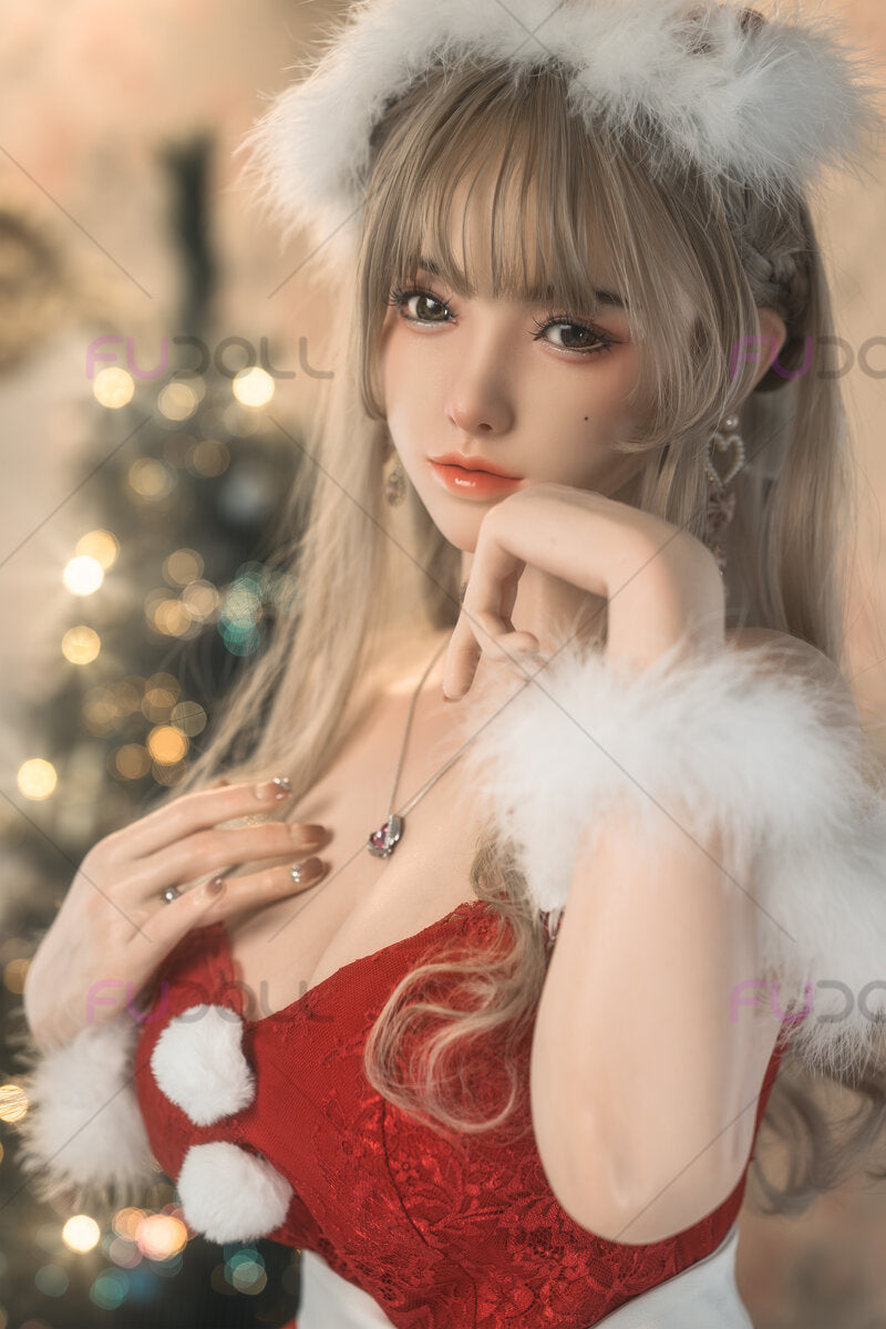Boneca sexual Miss Santa (FUDoll 165cm F-Cup #J032-1 Silicone)