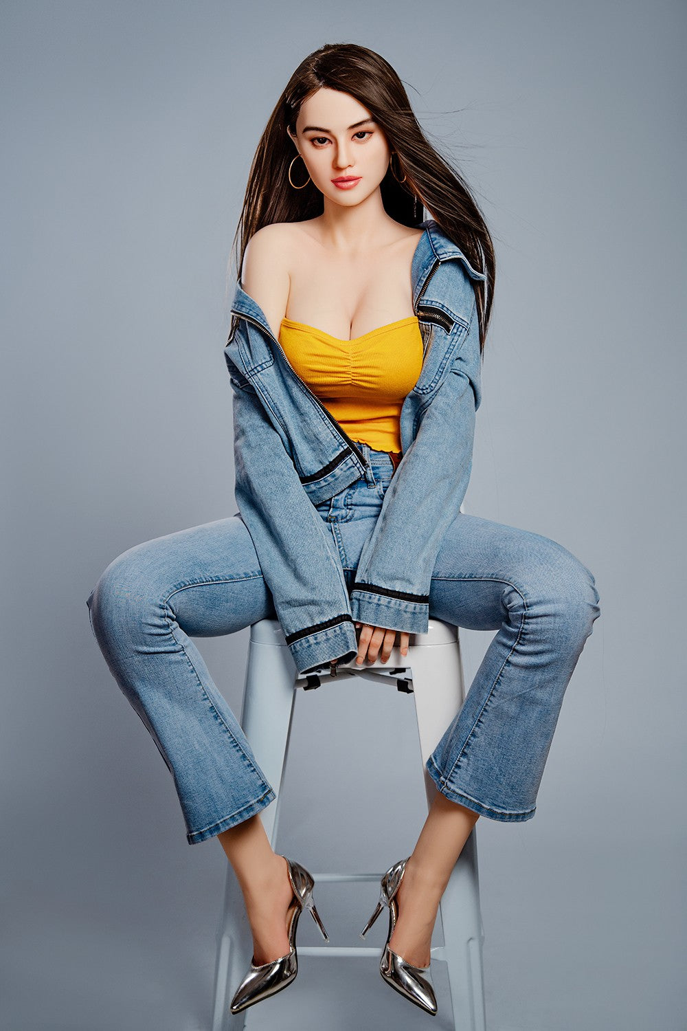 Boneca Sexual de Cristal (HRDoll Copo C 165cm #R13 Silicone)