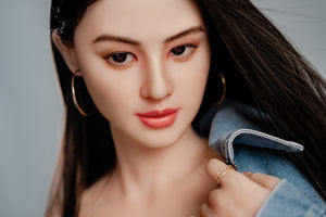 Boneca sexual de cristal (HRDoll 165cm c-cup #r13 silicone)