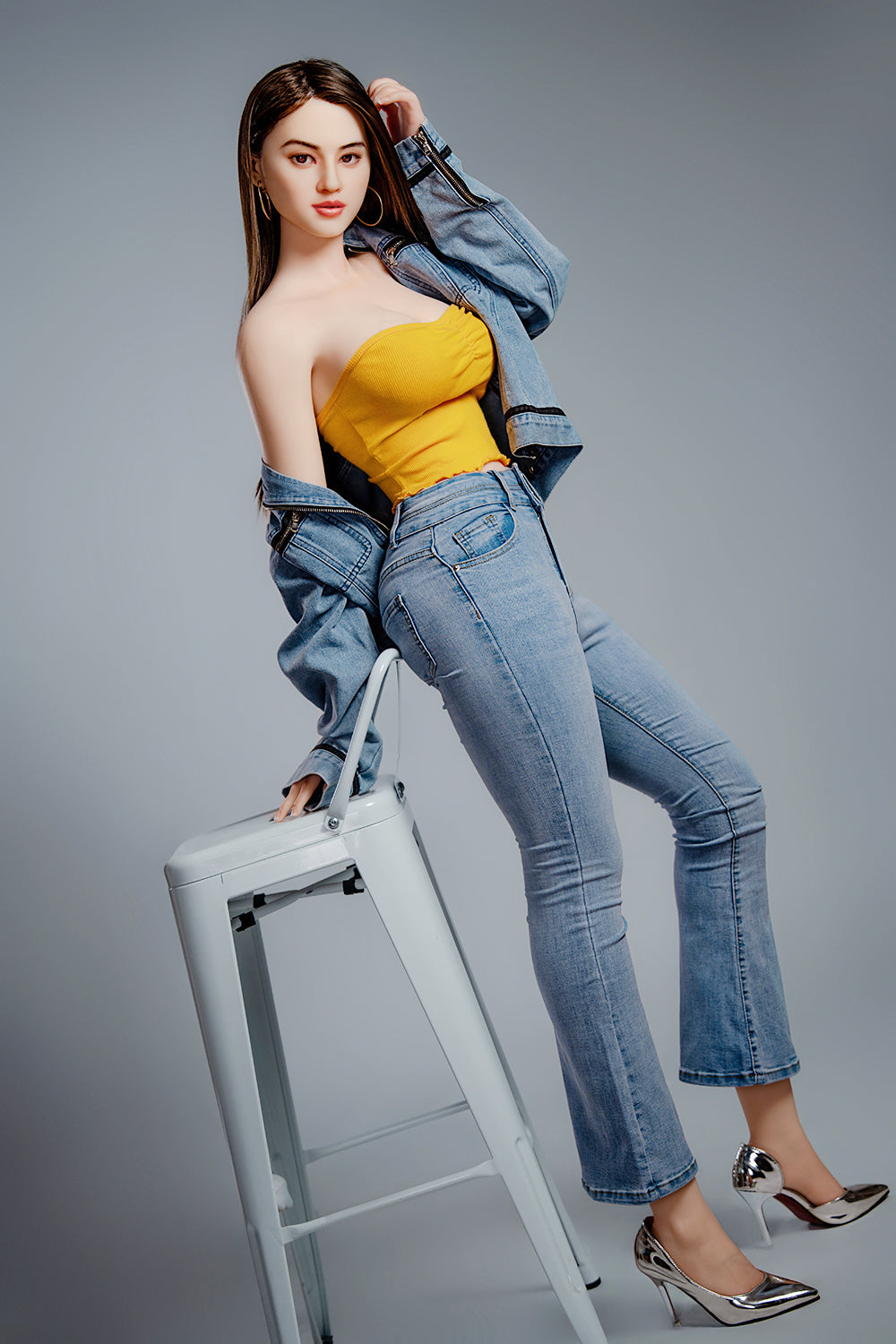 Boneca Sexual de Cristal (HRDoll Copo C 165cm #R13 Silicone)