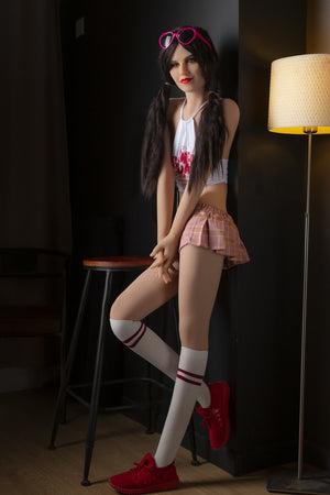 Boneca sexual Emma (HRDoll 166cm A-Cup #20 TPE)