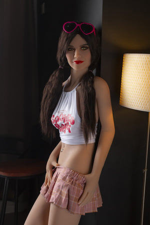Boneca sexual Emma (HRDoll 166cm A-Cup #20 TPE)
