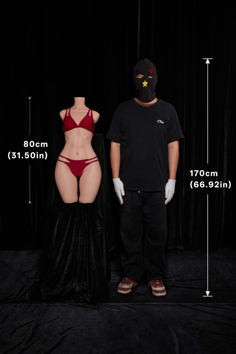 Boneca sexual Petit Torso (Climax Doll Silicone de copo A ULW 100cm)