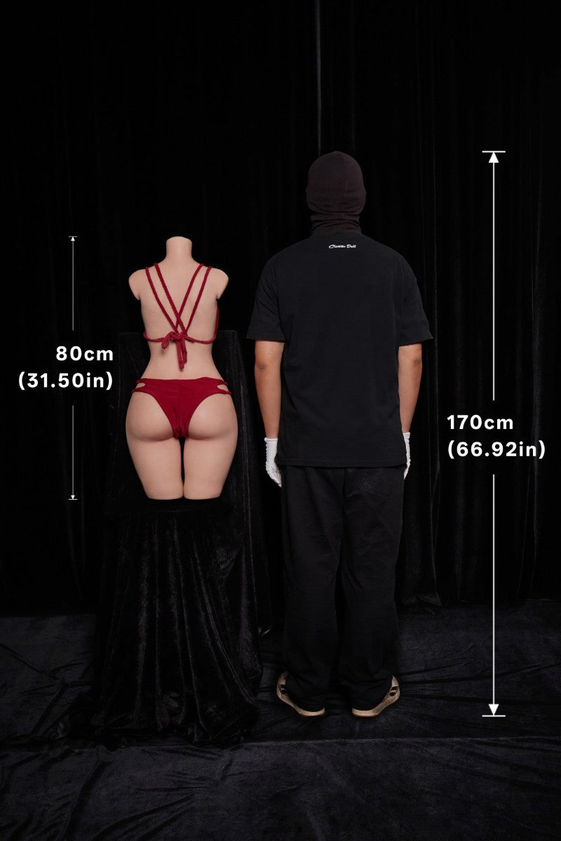 Boneca sexual Petit Torso (Climax Doll Silicone de copo A ULW 100cm)