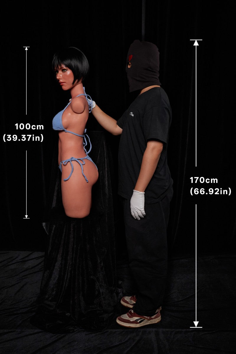 Livia Torso muñeca sexual (Climax Doll ULW 100 cm E-cup silicona)