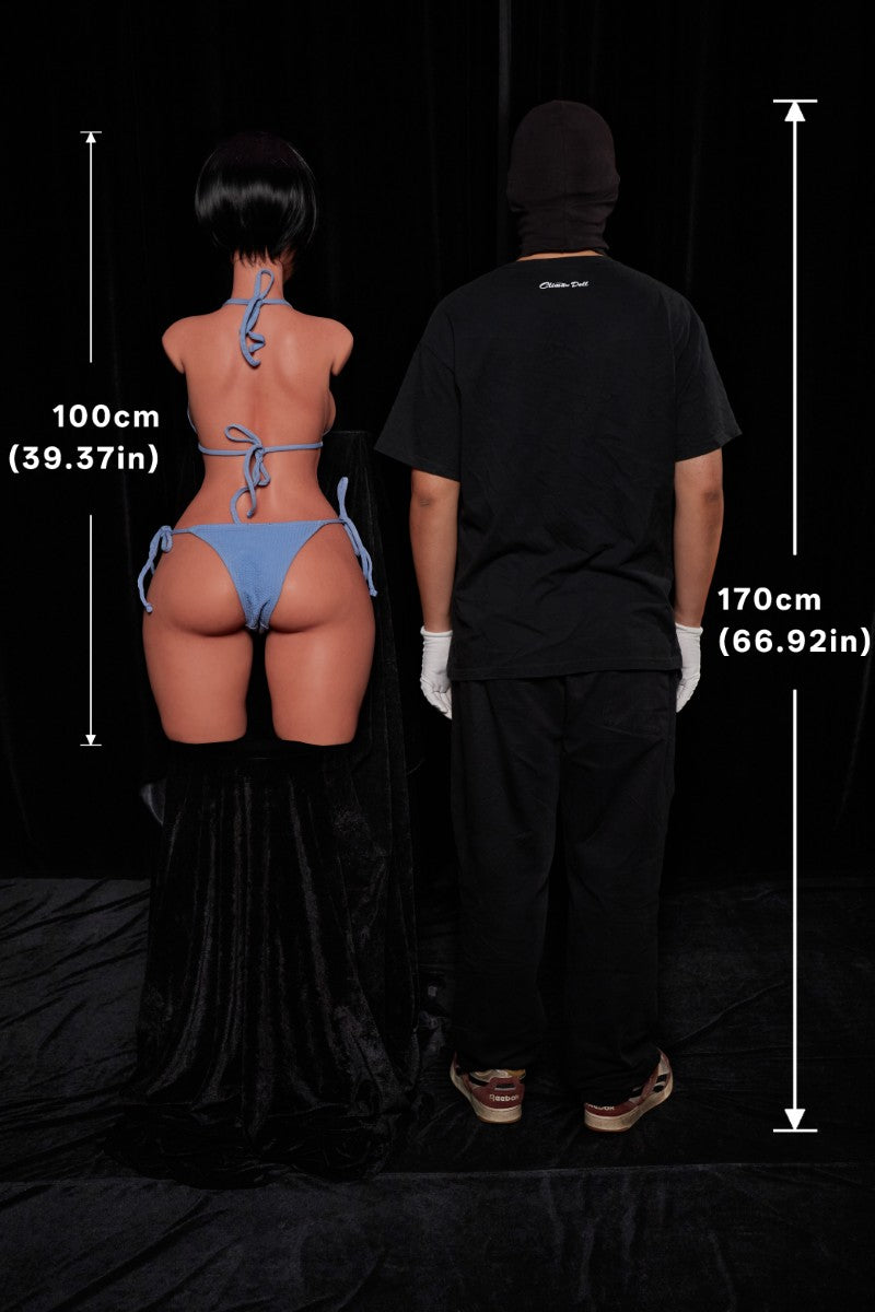 Livia Torso muñeca sexual (Climax Doll ULW 100 cm E-cup silicona)