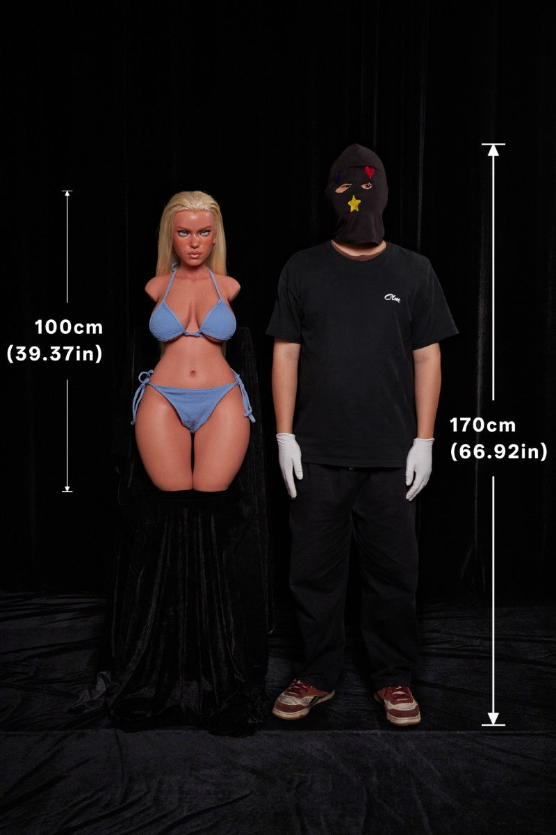 Fiora Torso Sex doll (Climax Doll ULW 100cm E-cup silicone)