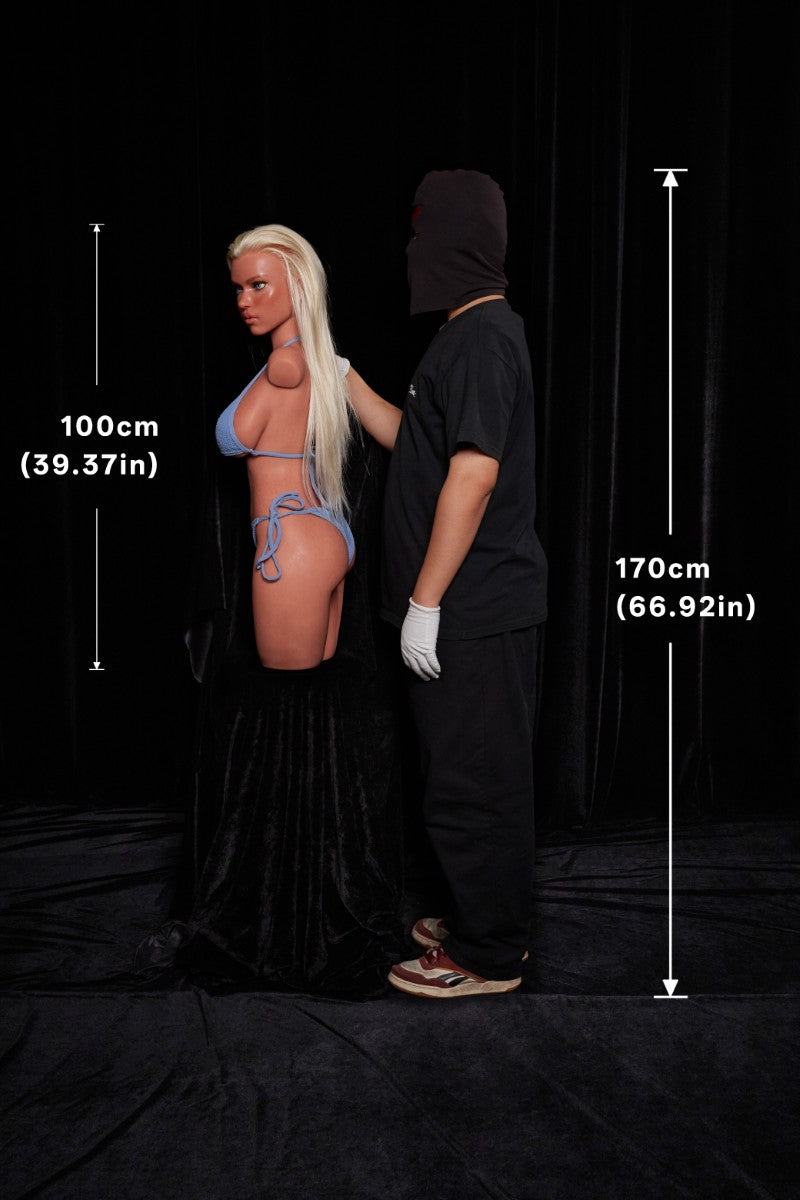 Fiora Torso Sex doll (Climax Doll ULW 100cm E-cup silicone)