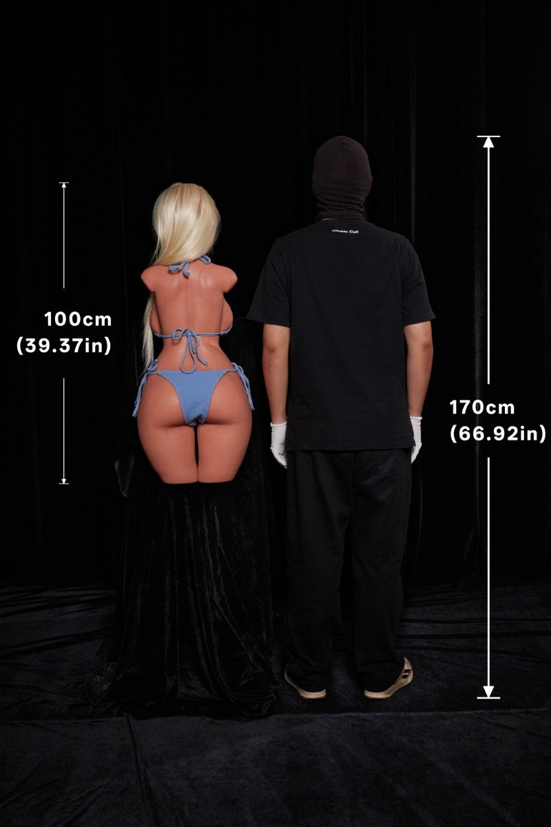 Fiora Torso Sex doll (Climax Doll ULW 100cm E-cup silicone)
