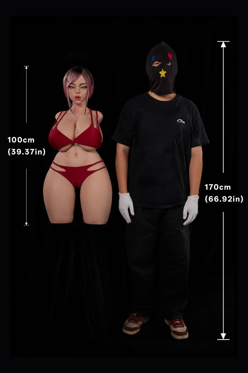 Boneca sexual Rhea Torso (Climax Doll Silicone ULW 100cm K-cup)