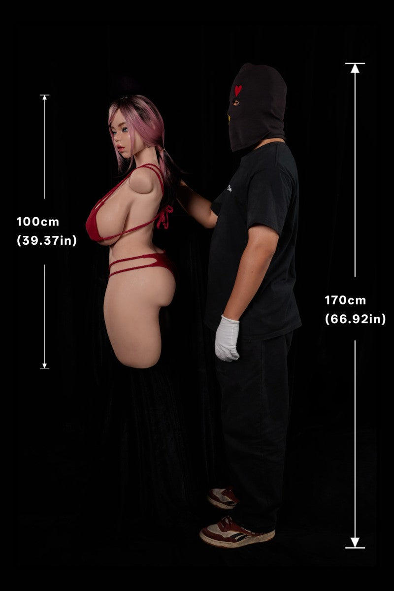 Boneca sexual Rhea Torso (Climax Doll Silicone ULW 100cm K-cup)