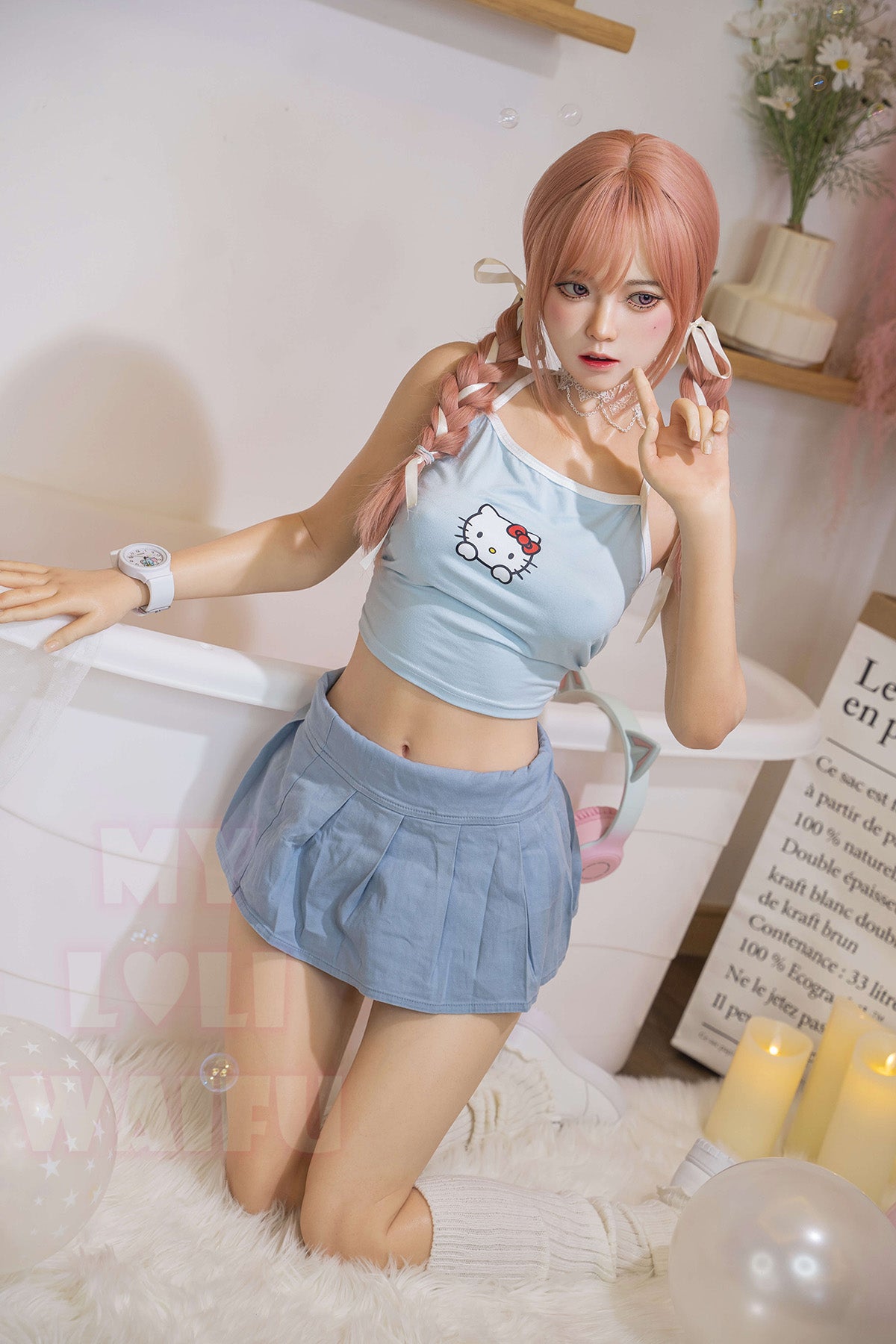 Boneca Sexual Mia (My Loli Waifu Copo B de 148 cm #22A Silicone)