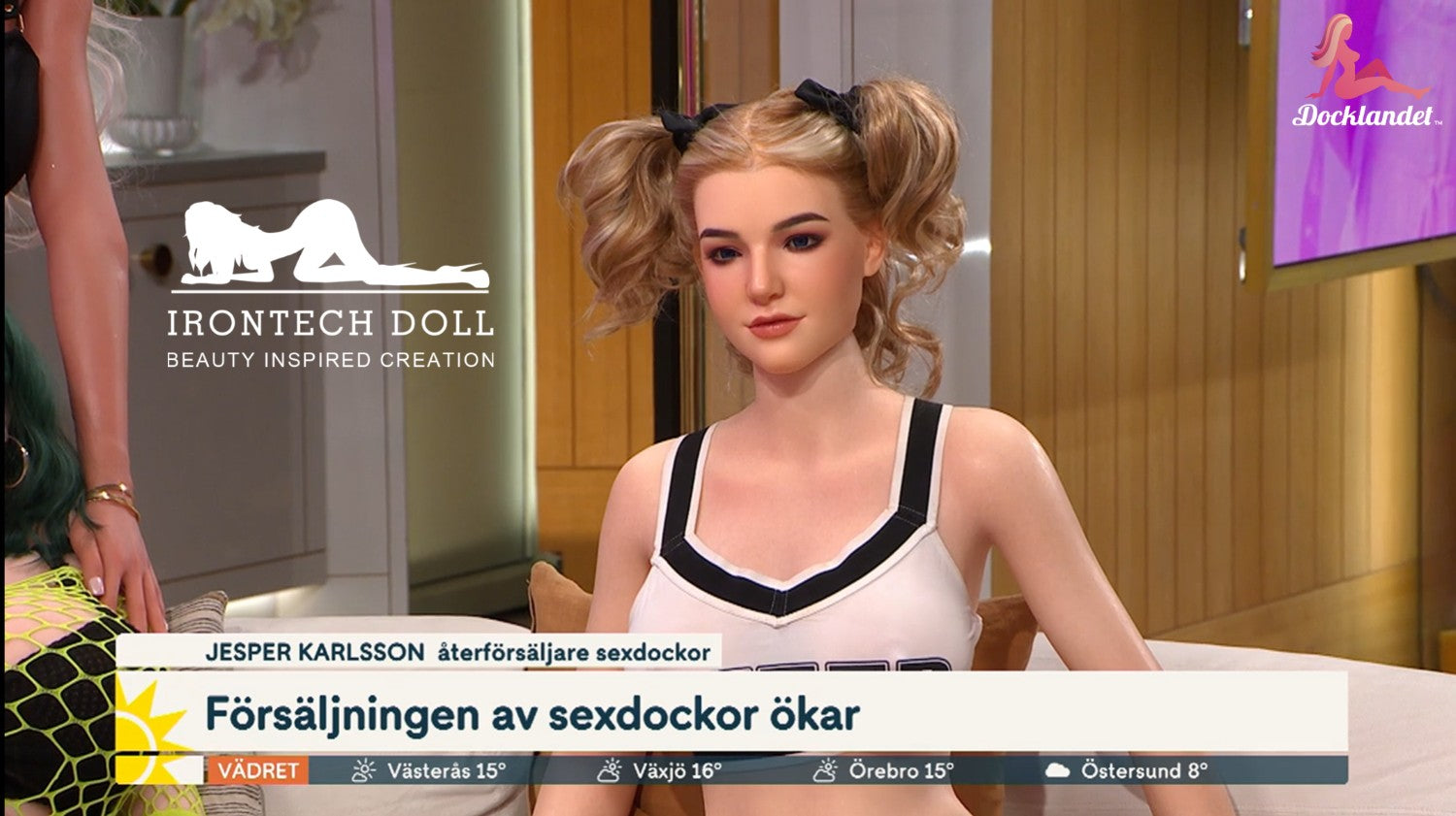 Eila Adams Estrella Del Porno muñeca sexual (Irontech Doll Silicona de copa C de 160 cm)