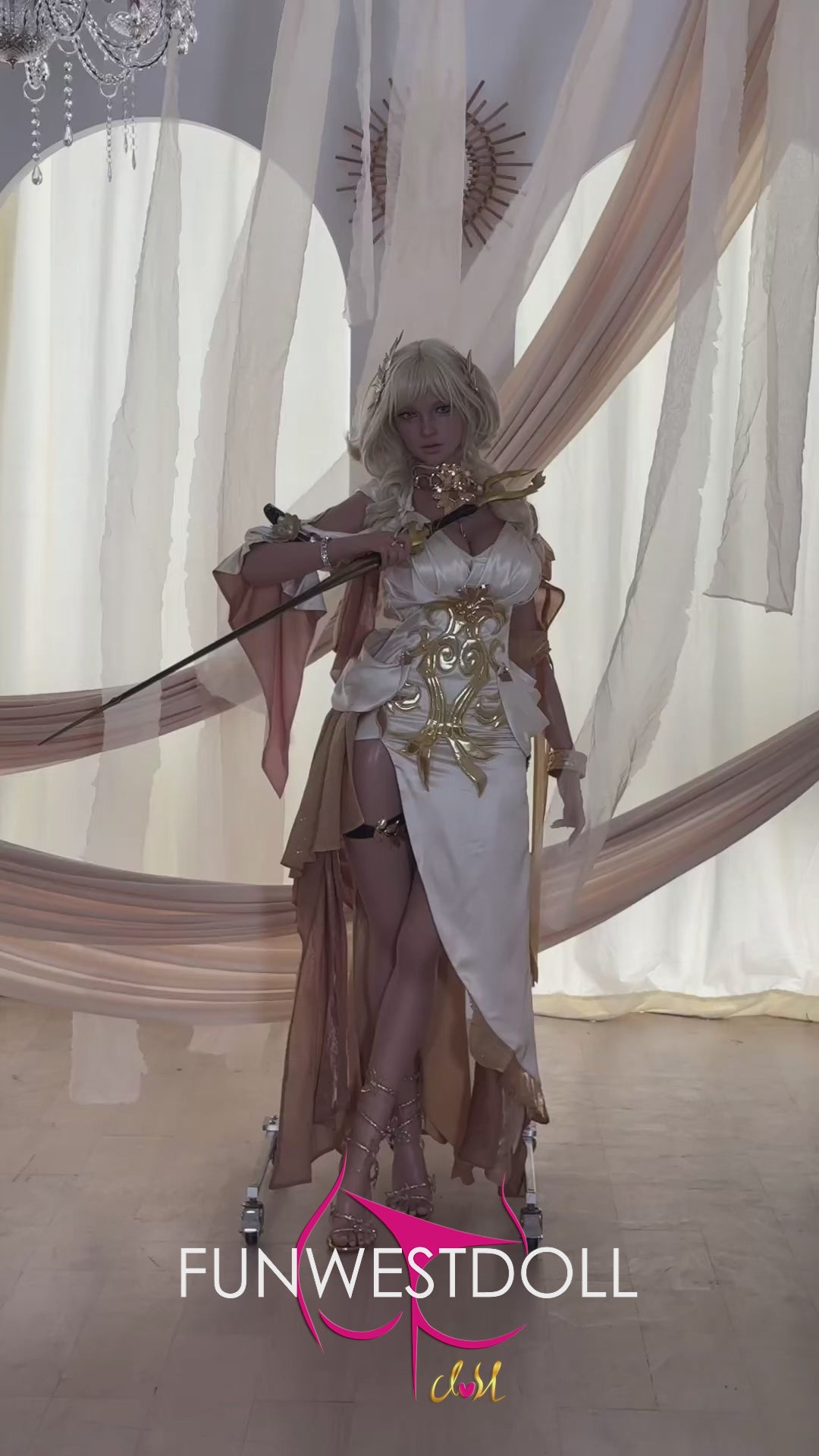 Boneca Sexual Bella (FunWest Doll Copa G de 157 cm #037SJ RST silicone)