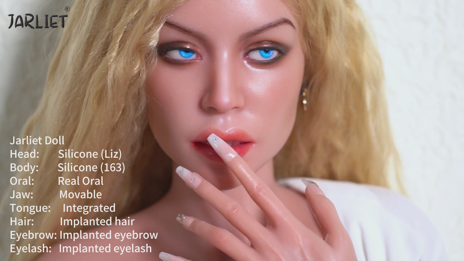 Liz 1 Boneca Sexual (Jarliet Silicone com copo D de 163 cm)