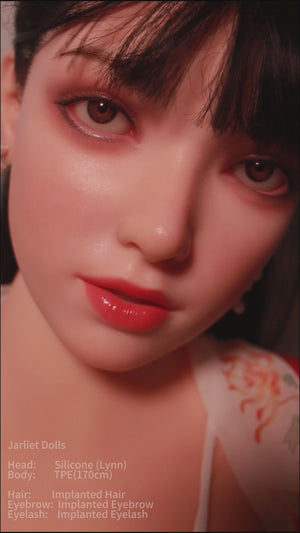 Boneca sexual de Lynn (Jarliet 170cm h-kupa tpe+silicone)