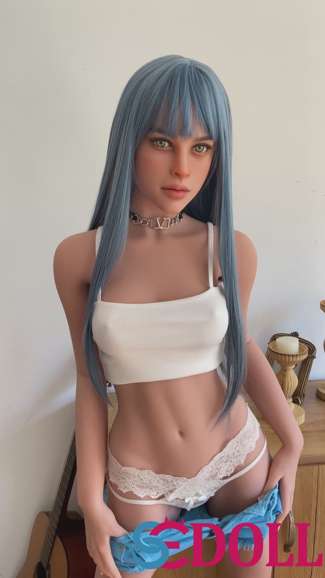 hanna a muñeca sexual (SEDoll Copa C #128 TPE de 166 cm)