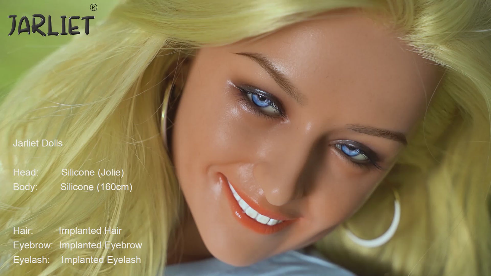 Boneca sexual Jolie (Jarliet Silicone com copo C de 160 cm)