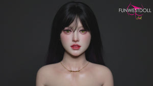 Chloe muñeca sexual (FunWest Doll Silicona de 160 cm de copa electrónica #035S)