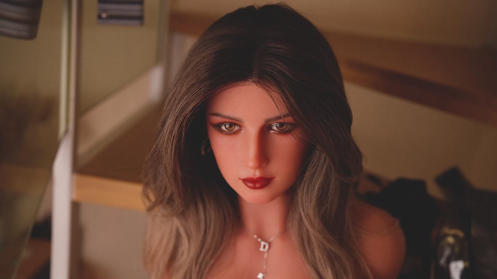 Boneca sexual Nicky (Rosretty Doll Copo C 166cm S7# TPE+Silicone)