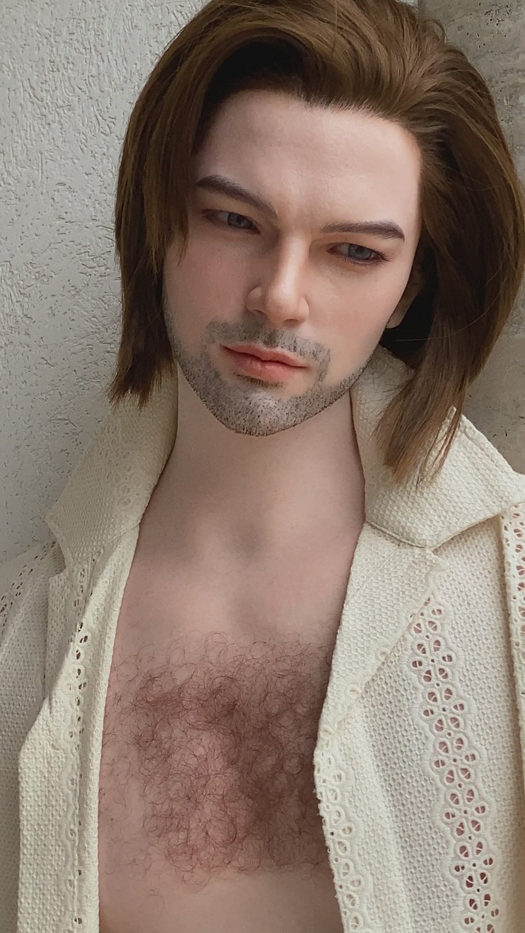 César macho muñeca sexual (Starpery 180cm Silicona)