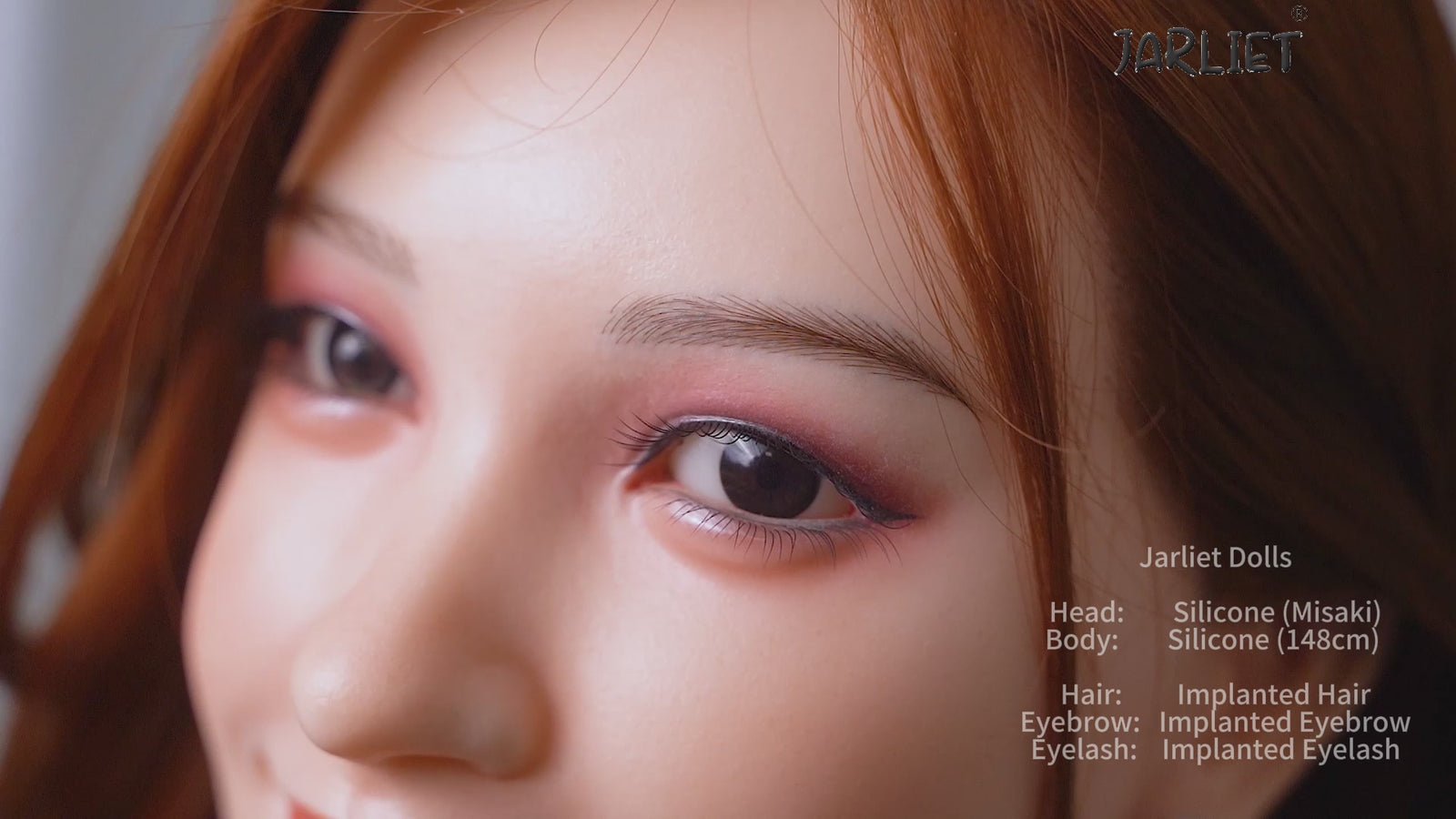 Boneca sexual Misaki (Jarliet Silicone para copo eletrônico de 148 cm)