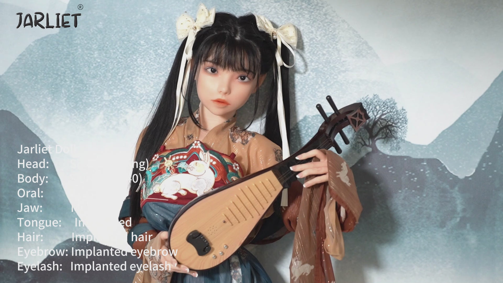 Qing 2 Sex doll (Jarliet 140cm C-cup silicone)