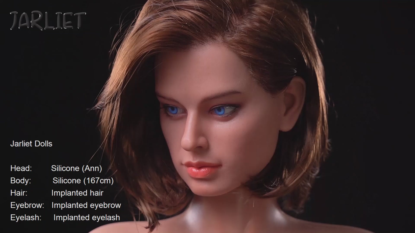 Boneca Sexual Ann (Jarliet Silicone de copa B de 167 cm)