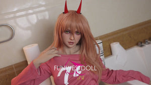 Boneca sexual de lírio (FunWest Doll 159cm A-Cup #036 TPE)