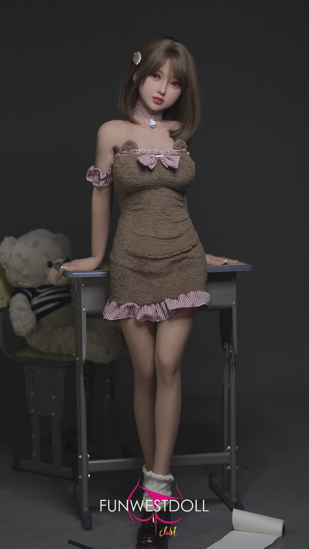 amy muñeca sexual (FunWest Doll 152 cm Copa D #041 TPE)