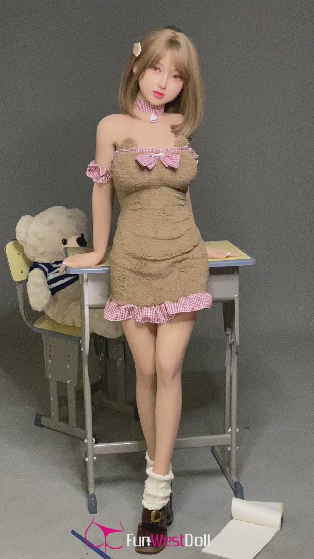 amy muñeca sexual (FunWest Doll 152 cm Copa D #041 TPE)