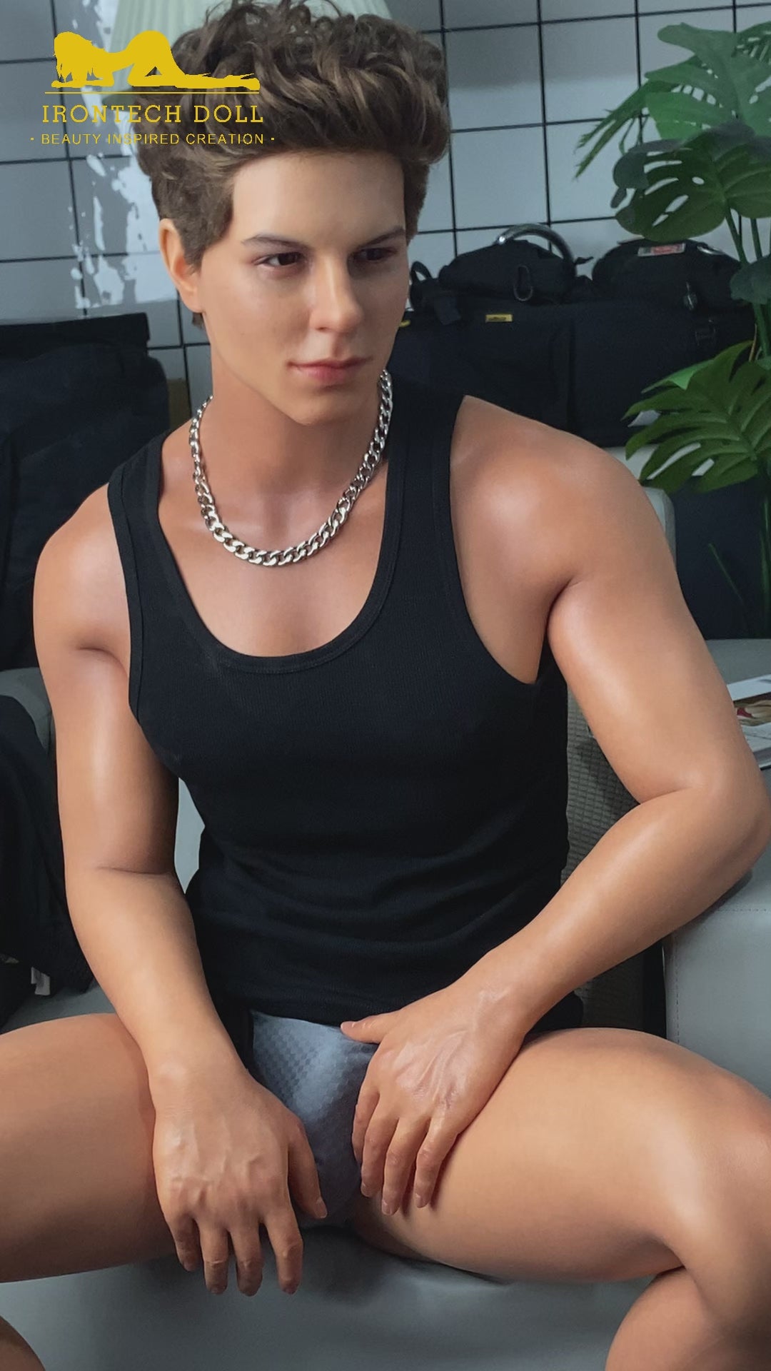 Drake von Pornstar Sex Doll (Irontech Doll Silicone de 175 cm)