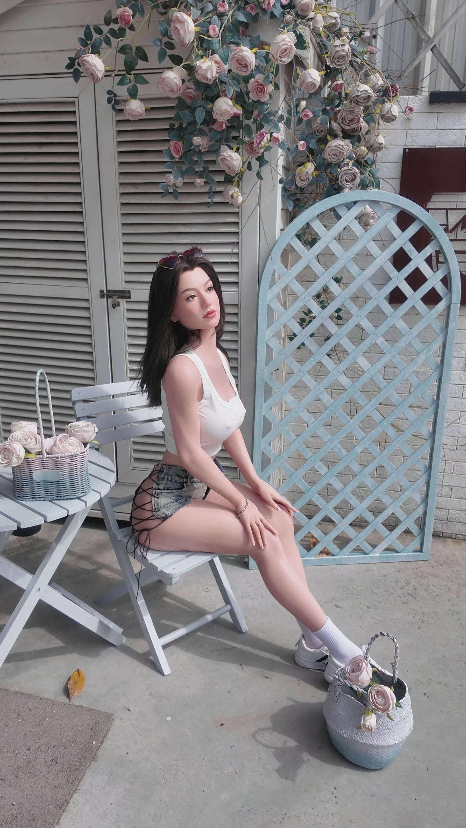 Boneca sexual Kayli (Zelex 162cm D-Cup GE47-1 Silicone)