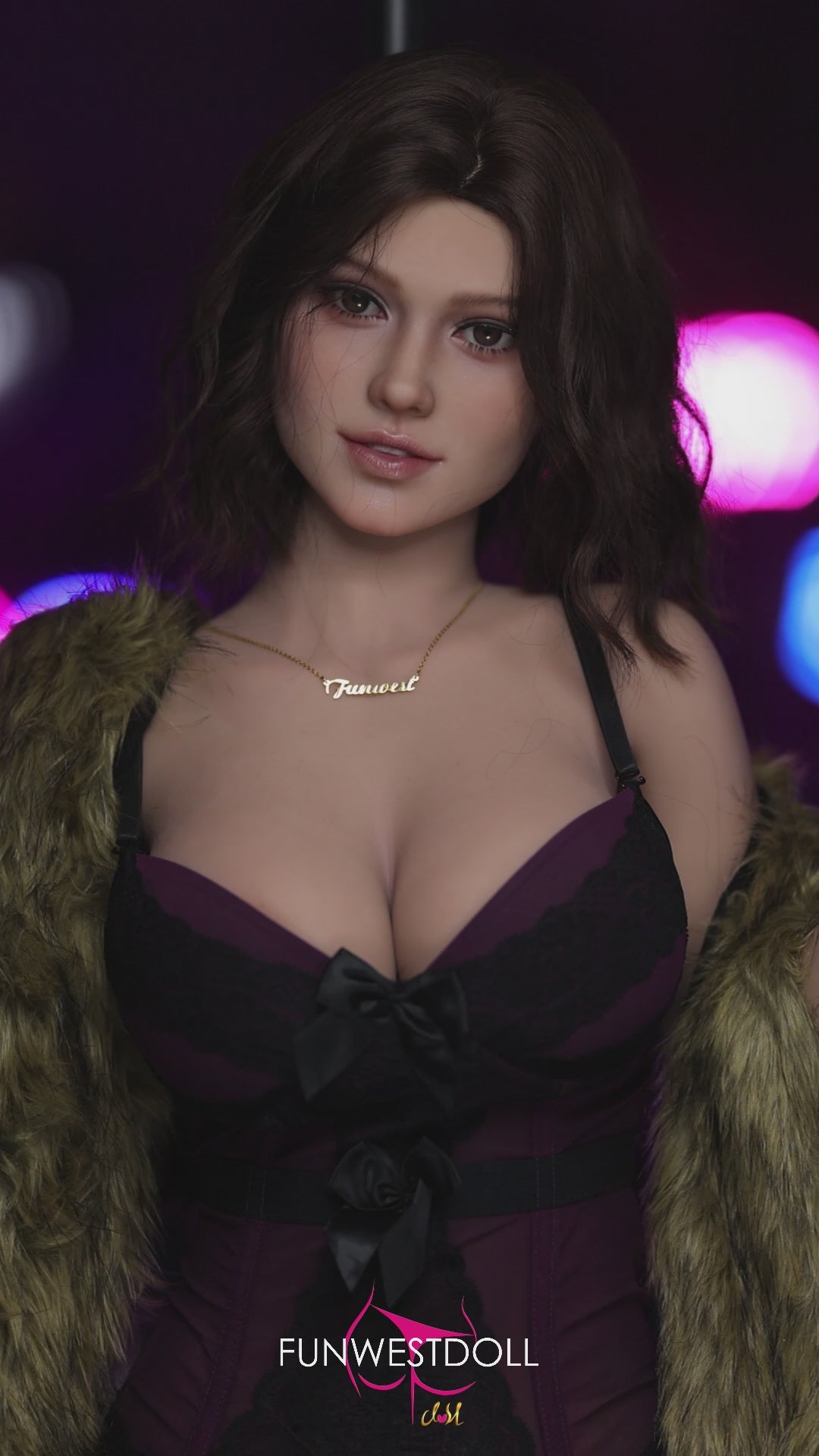 Rosa muñeca sexual (FunWest Doll Copa F de 162 cm #043 S-TPE) EXPRESS