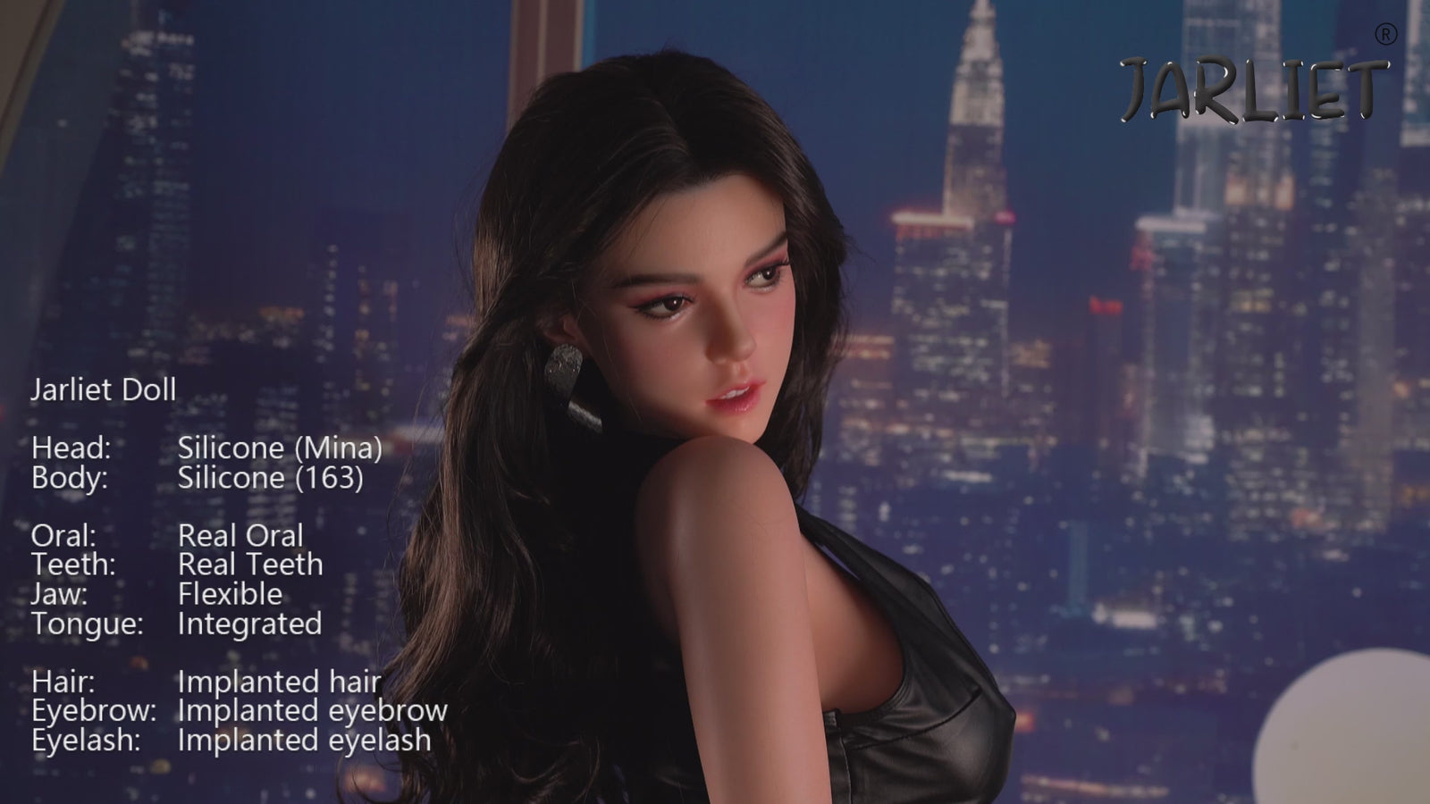 Minha boneca sexual (Jarliet Silicone com copo D de 163 cm)