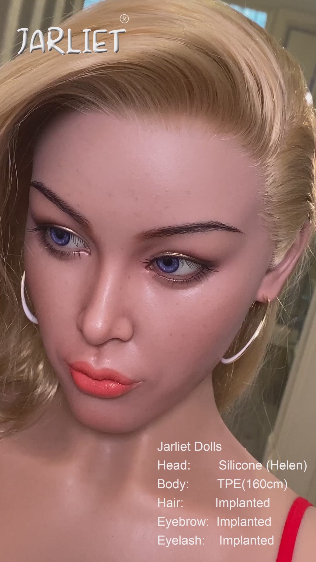 Boneca Sexual Helen (Jarliet Copo D de 160cm TPE+Silicone)