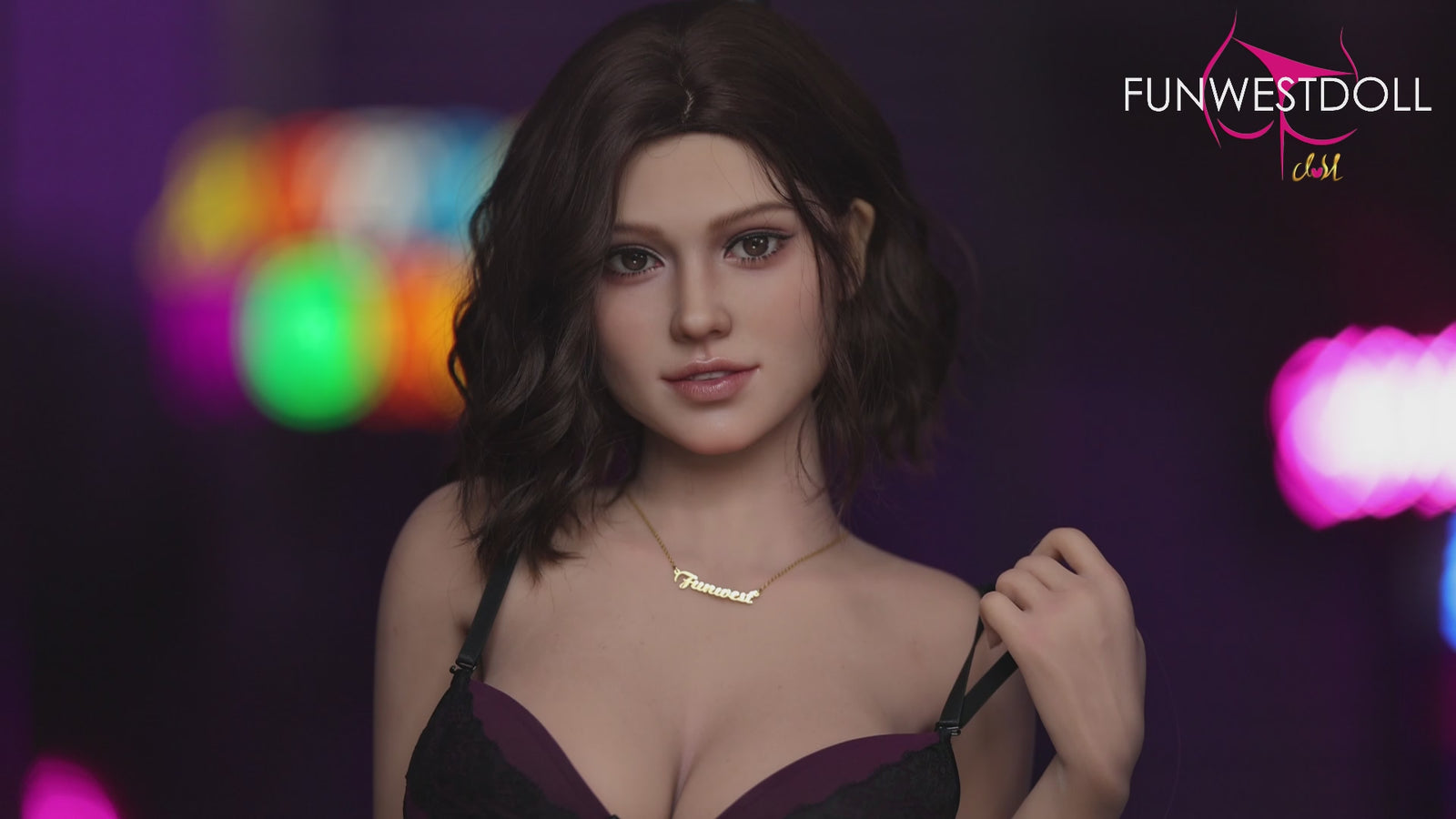 Rosa muñeca sexual (FunWest Doll Copa F de 162 cm #043 S-TPE) EXPRESS