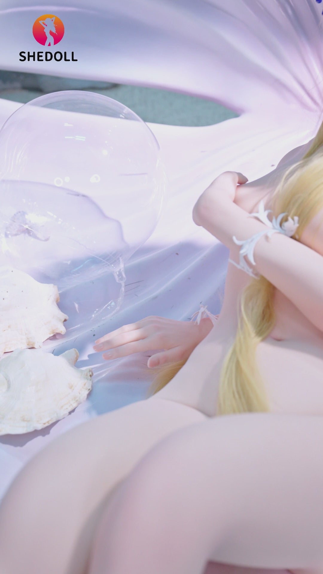 cartetiia muñeca sexual (SHEDOLL 152 cm Copa A #SH195 2.0 Silicona)
