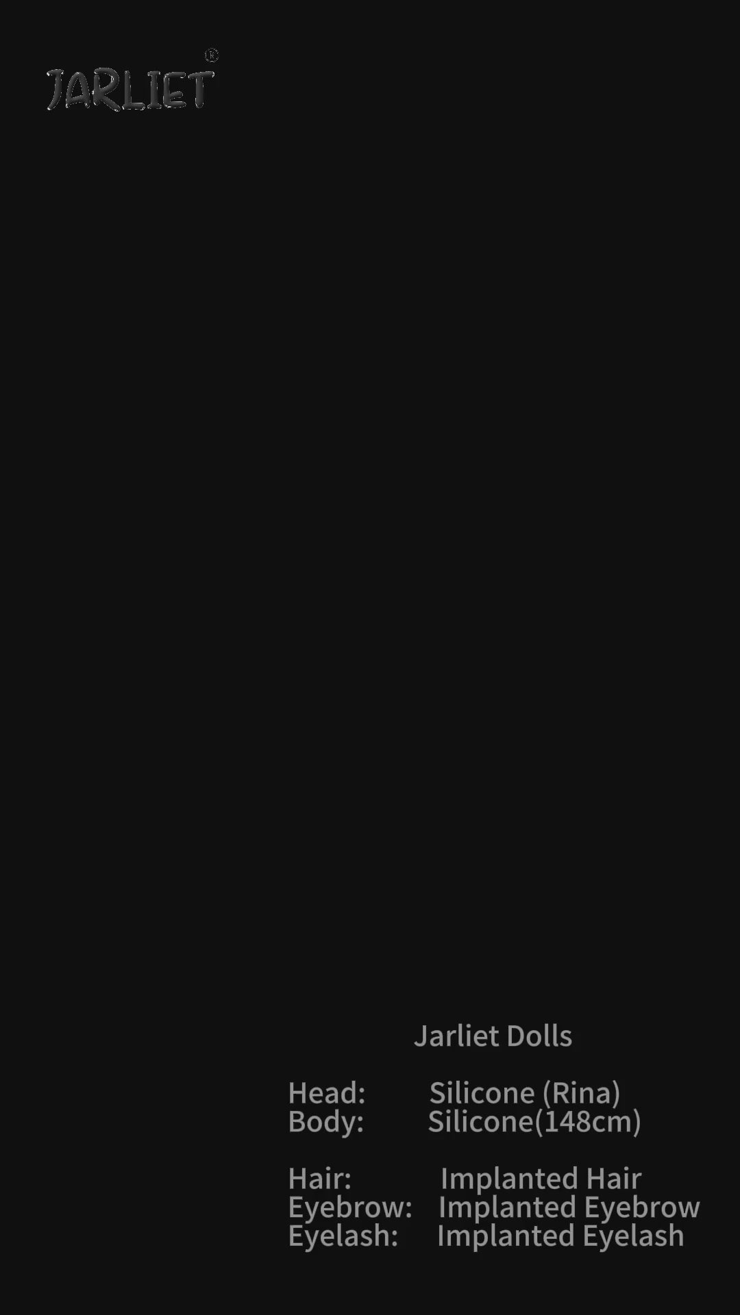 rina muñeca sexual (Jarliet Copa E de silicona de 148 cm)