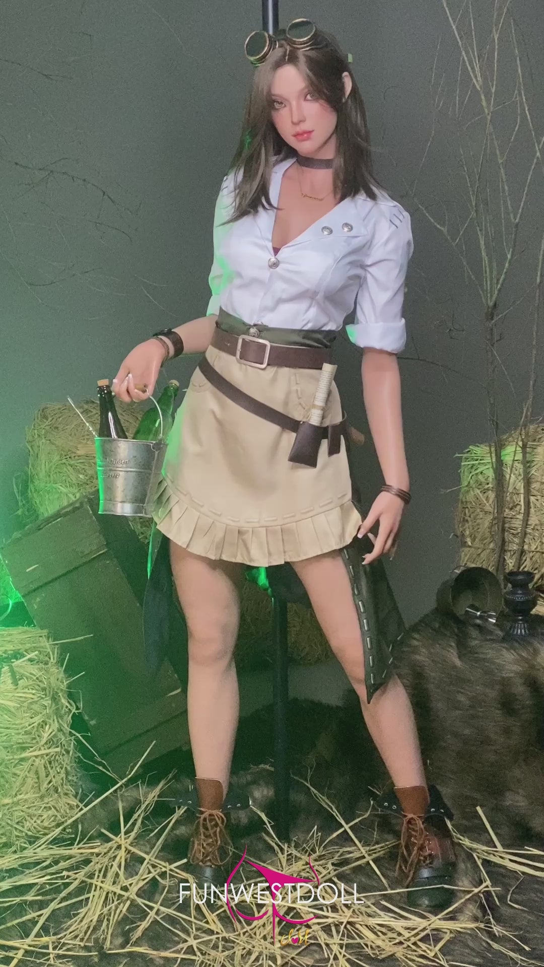 Boneca sexual Lexie (FunWest Doll Copa D de 168 cm #026S RST Silicone) EXPRESS