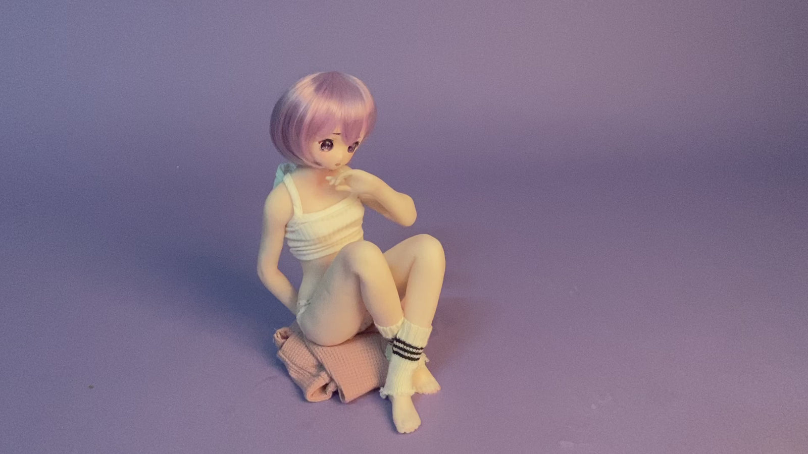 Eudora muñeca sexual (Climax Doll Mini copa A de 55 cm de silicona)