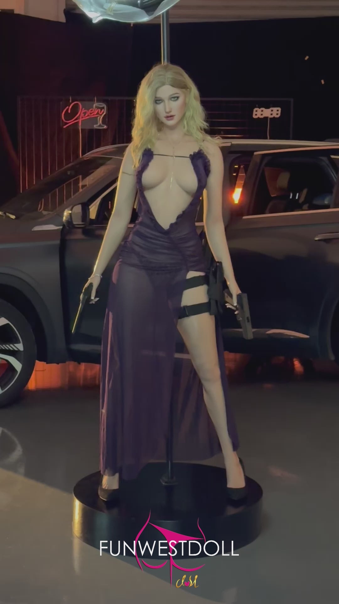Skylar boneca sexual (FunWest Doll Copa D de 168 cm #044S RST Silicone)